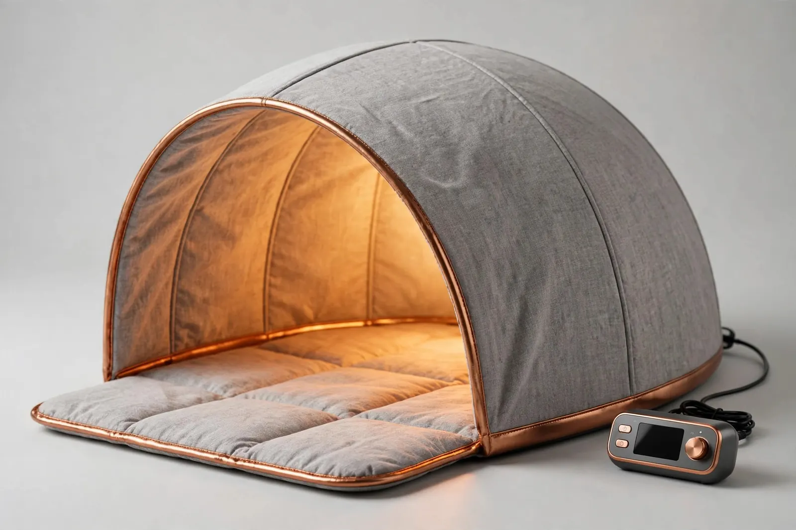 Portable infrared sauna dome for home — Aura Solo Portable